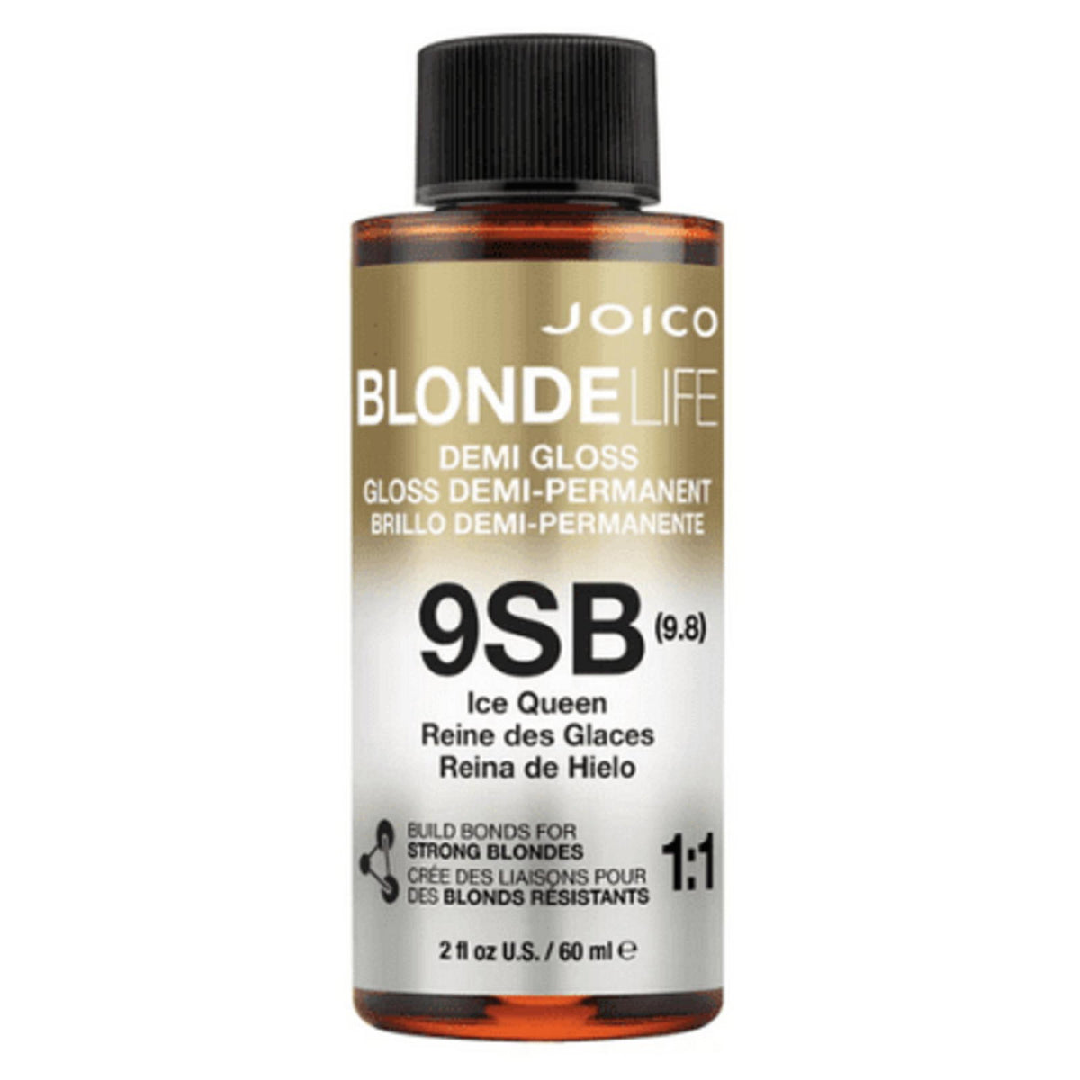 Joico, Blonde Life, Demi-Permanent Hair Dye, 9SB Silver Blue, 60 ml