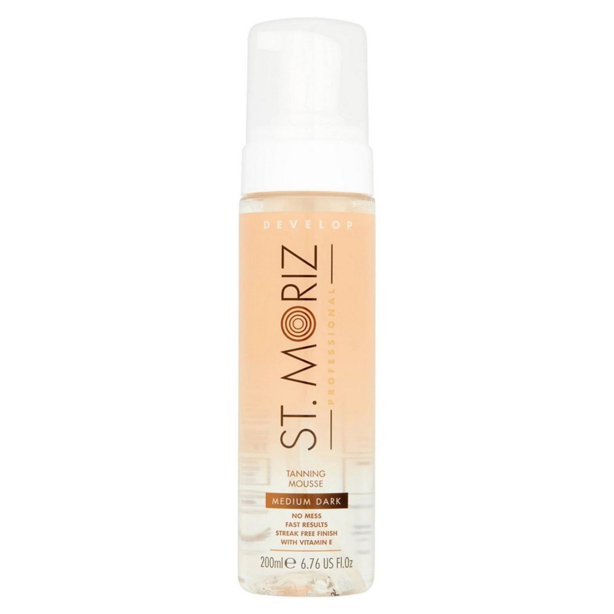 St. Moriz, Professional Clear, Self-Tanning Mousse, For Face, 200 ml