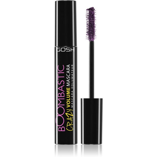 Gosh, Boombastic Crazy, Vegan, Length and Volume, Mascara, 006, Dusty Violet, 13 ml