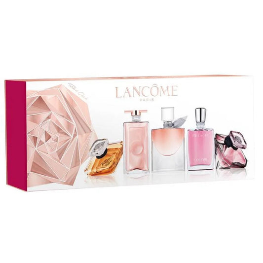 Set Lancome: Tresor, Eau De Parfum, For Women, 7.5 ml *Miniature + Idole, Eau De Parfum, For Women, 5 ml *Miniature + La Vie Est Belle, Eau De Parfum, For Women, 4 ml *Miniature + Miracle, Eau De Parfum, For Women, 5 ml *Miniature + La Nuit Tresor, Eau…