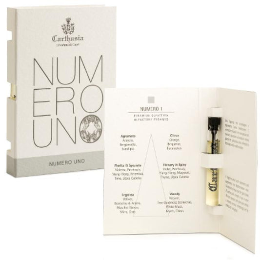 Carthusia Numero Uno 2ml 0.06 oz mostra oficial de parfum