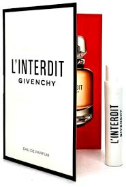 Givenchy L' Interdit Eau De Parfum 1ml 0.03 fl. oz. official perfume samples