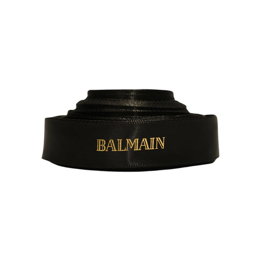 Balmain, Balmain, Gift Ribbon Roll, Black, 19mm