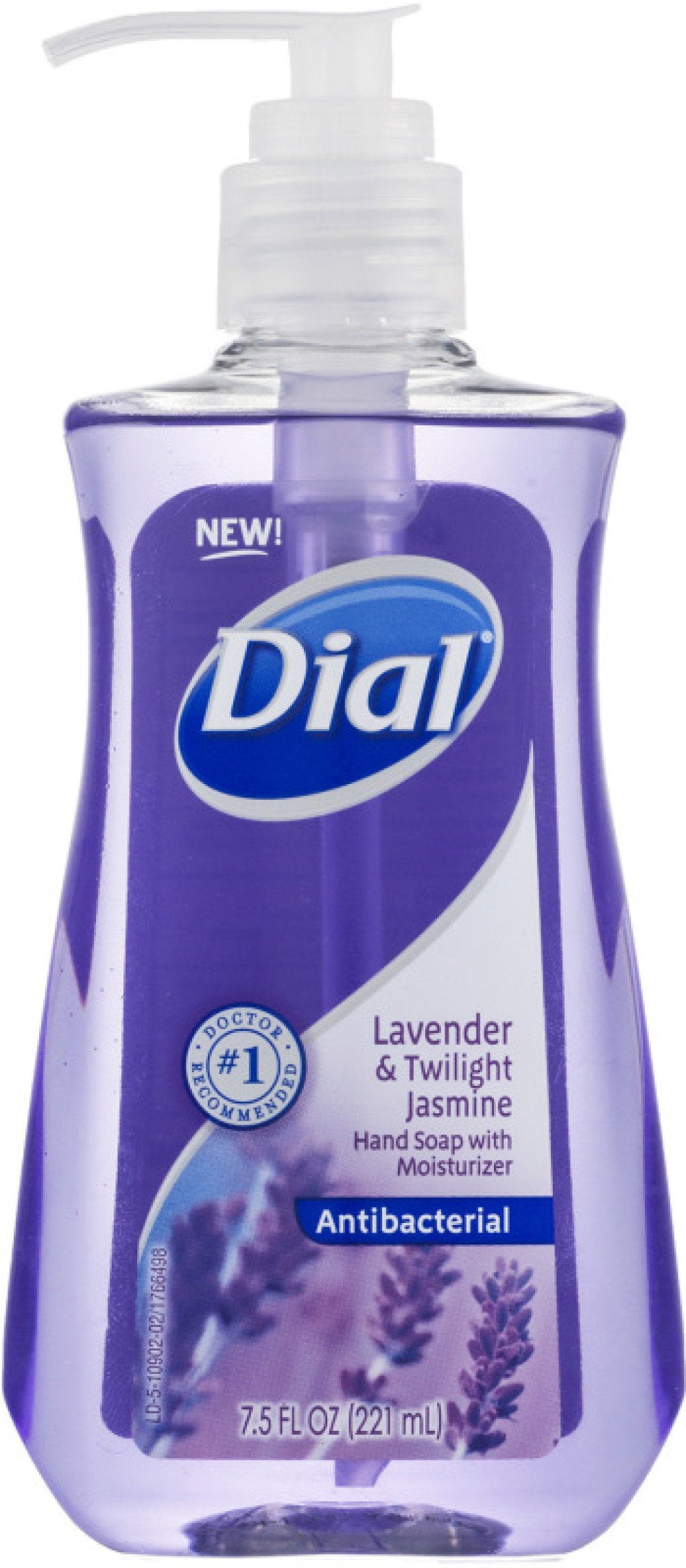 Dial, Antibacterial, Lavender & Twilight Jasmine, Liquid Soap, For Hands, 221 ml
