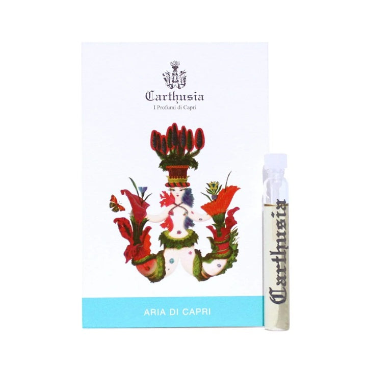 official Carthusia perfume sample Carthusia Aria di Capri size 2ml 0.06 oz.